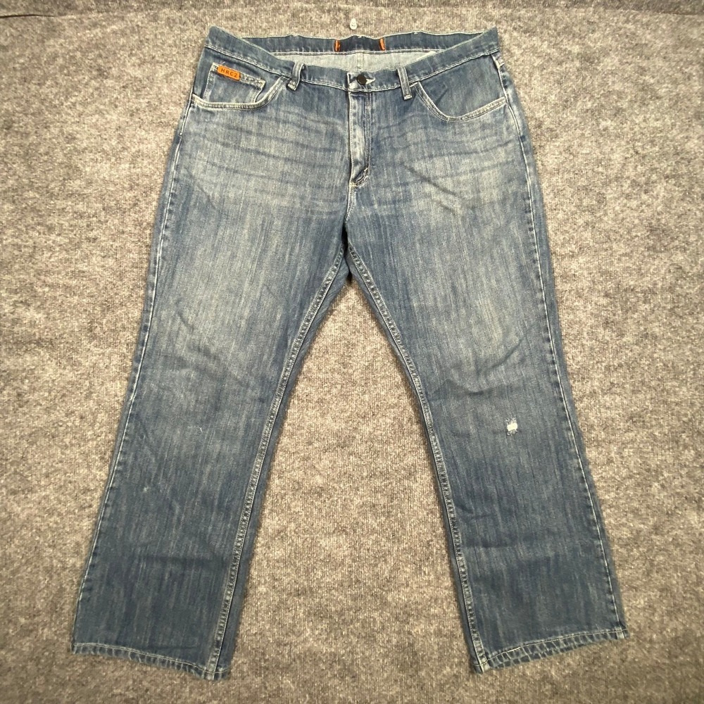 Wrangler 20X FR Flame Resistant Jeans Mens 38x30 Blue Medium Wash HRC2 FR42MWD